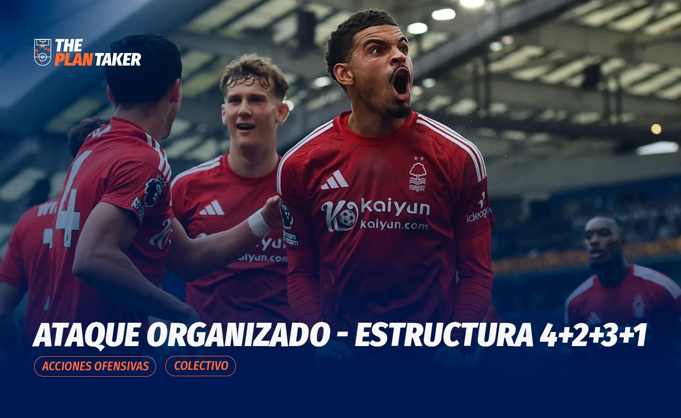 Ataque Organizado – Estructura 4+2+3+1